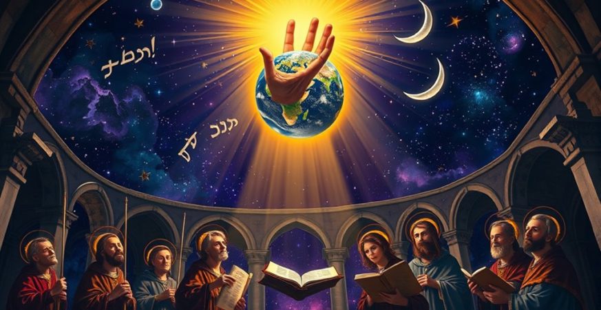 bible references earth s shape