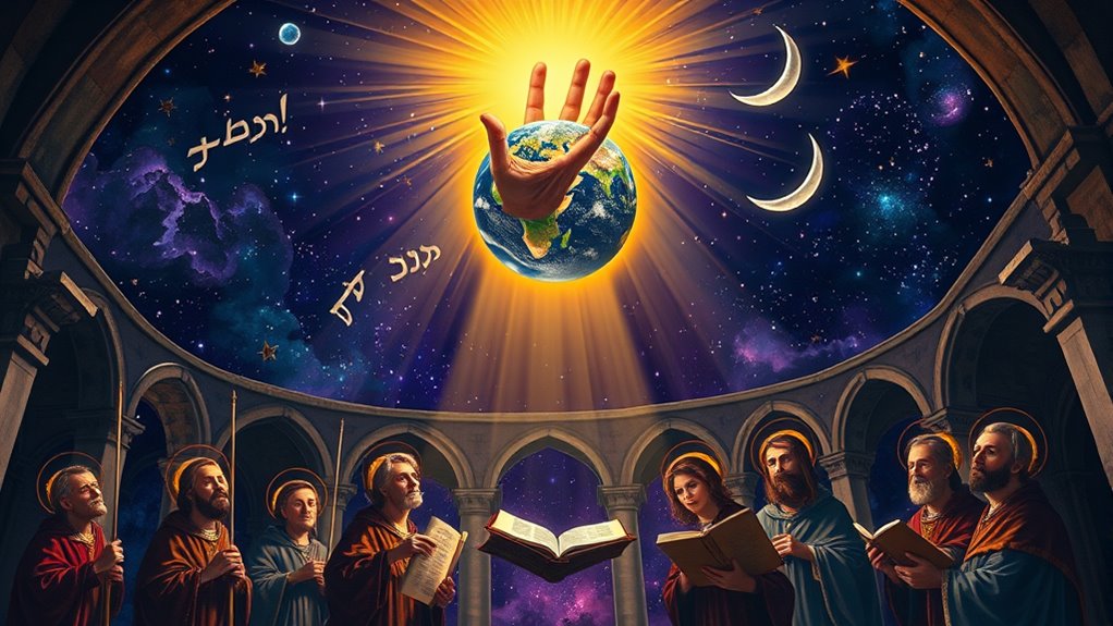 bible references earth s shape