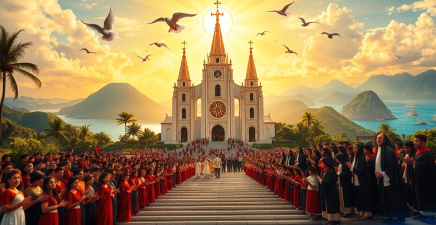 indonesian island catholic priests