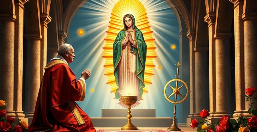 pope s faithful virgin trust