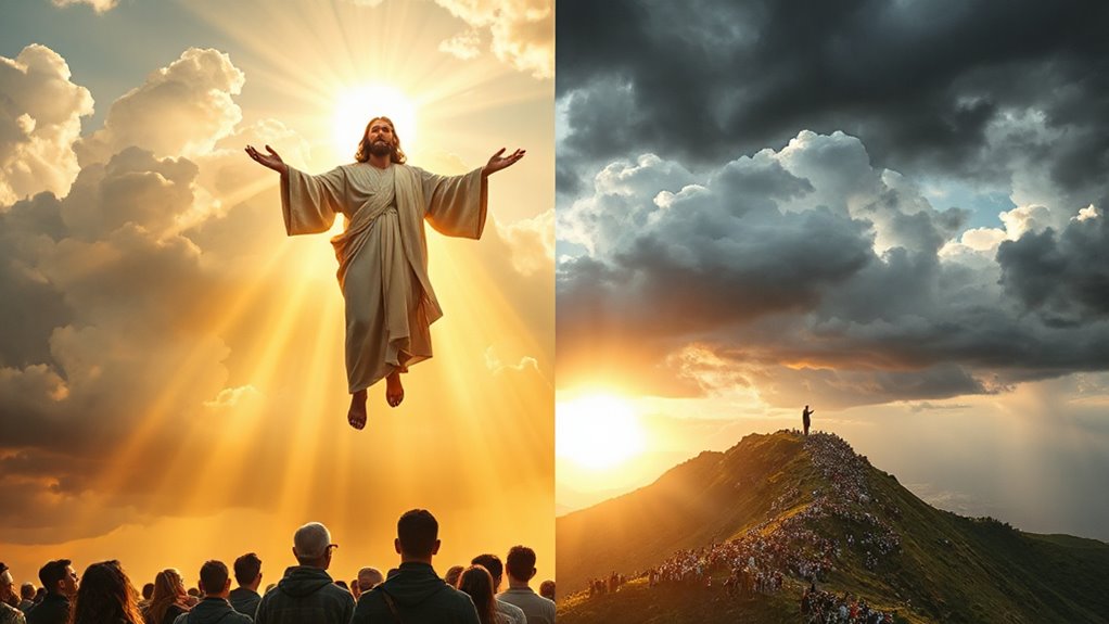 rapture versus second coming