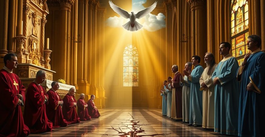 rome s influence causes division