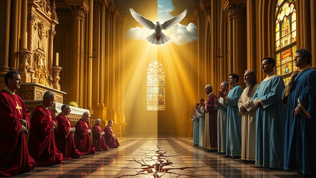 rome s influence causes division