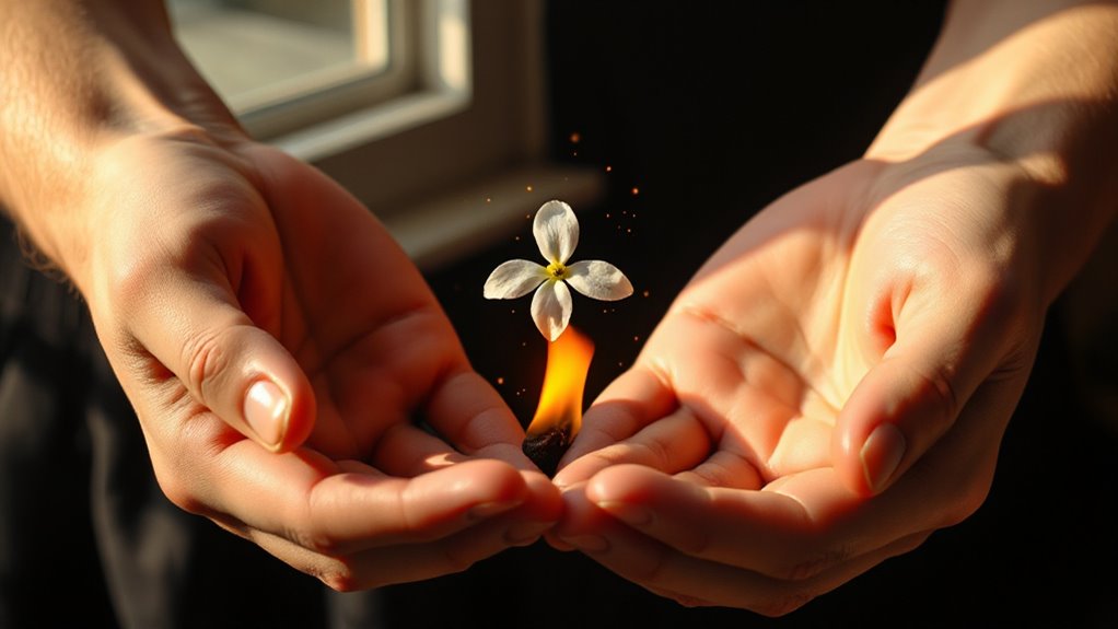 words reflect heart power