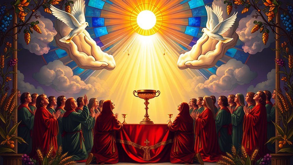 eucharist s transformative power question