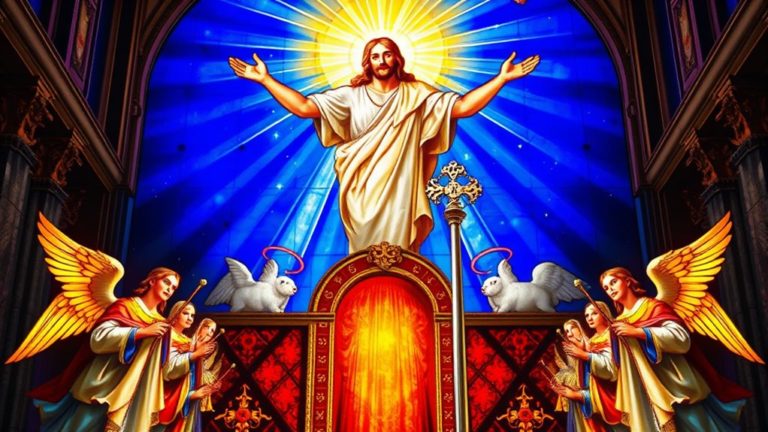 risen christ staff symbolism