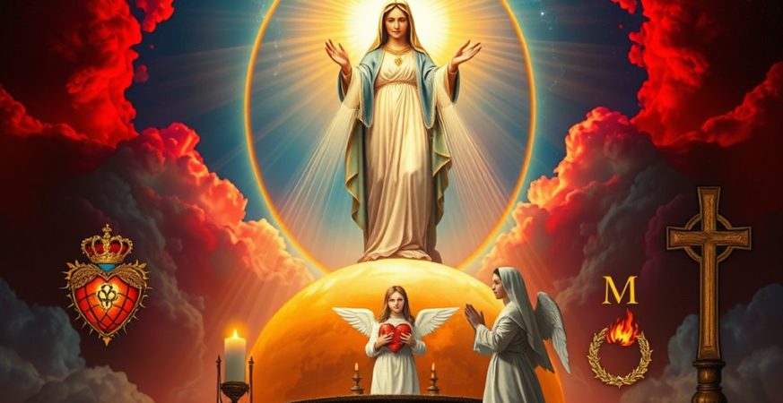 saint catherine labour s miraculous visions