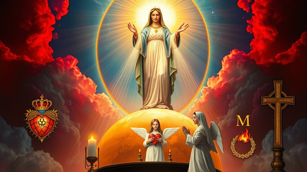 saint catherine labour s miraculous visions