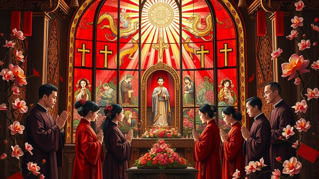 catholic asians adopt lunar traditions