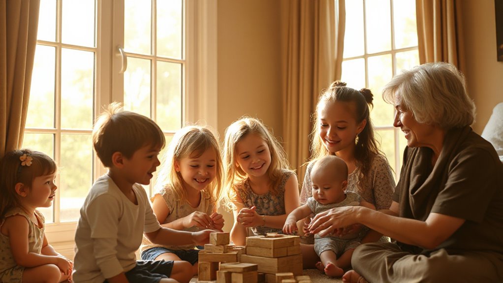 children portrayed as divine gifts