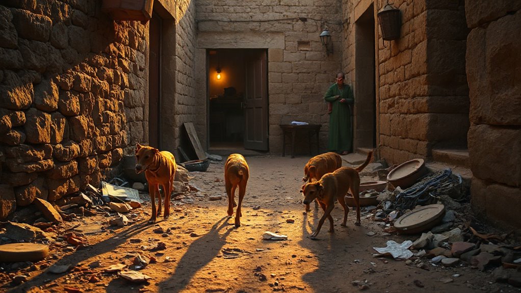 dogs as ritually unclean scavengers