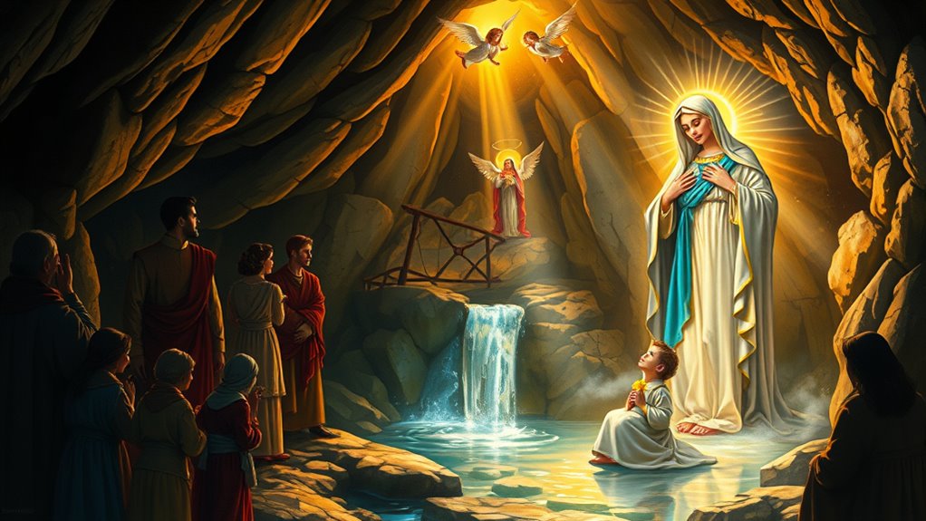 lourdes apparitions transformed faith