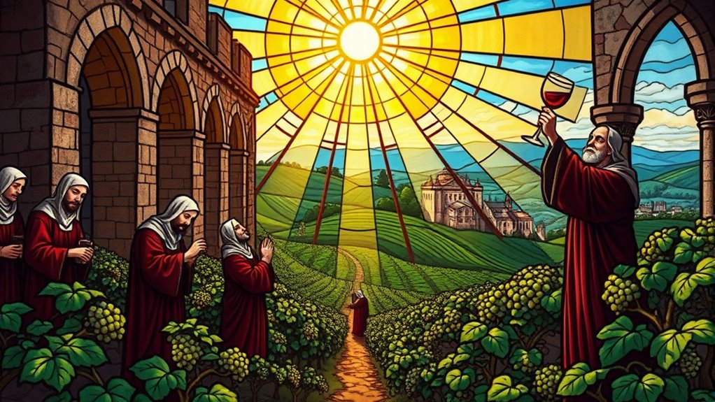 monastic vineyards shaped europe