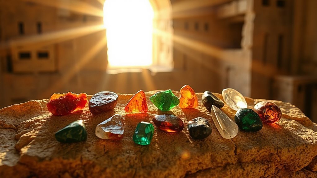 gemstones as sacred symbolic adornment