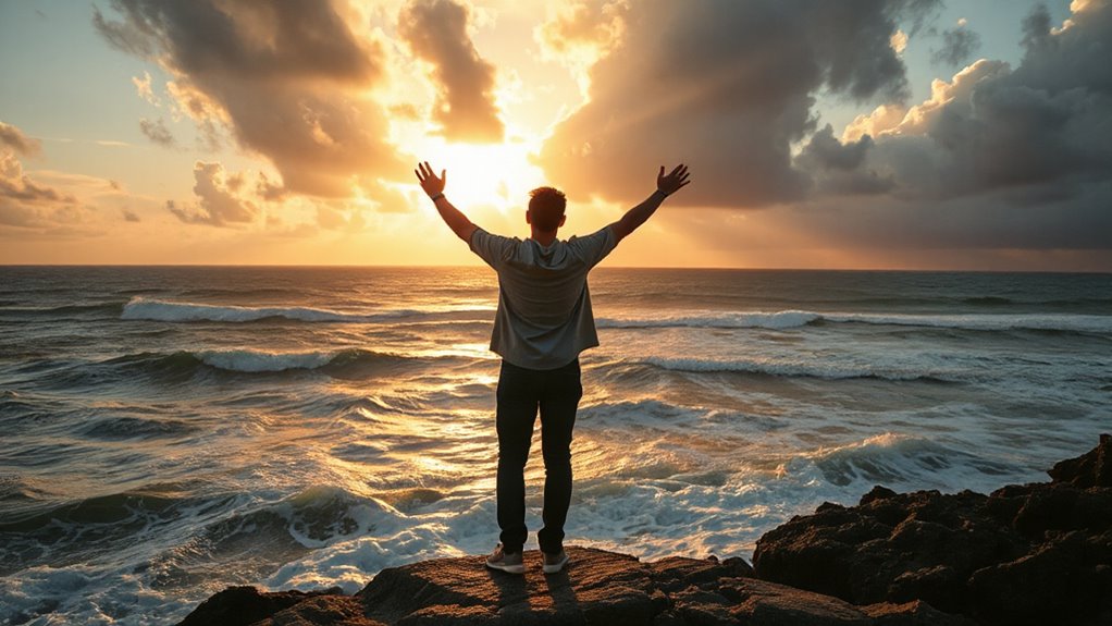 god s presence calms stress