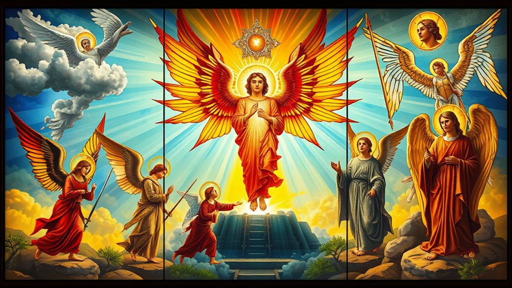 heavenly messengers servants warriors