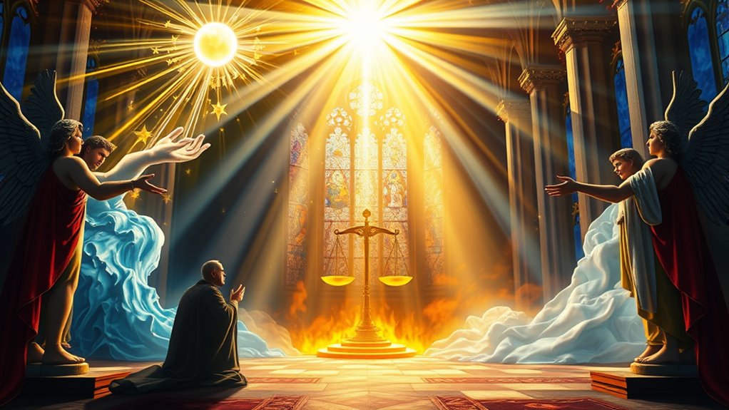 tension between divine sovereignty and human responsibility