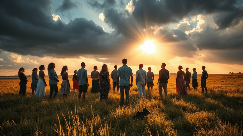 believers instantly caught up