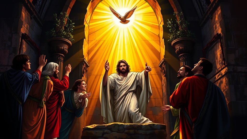 divine resurrection through staged transformation