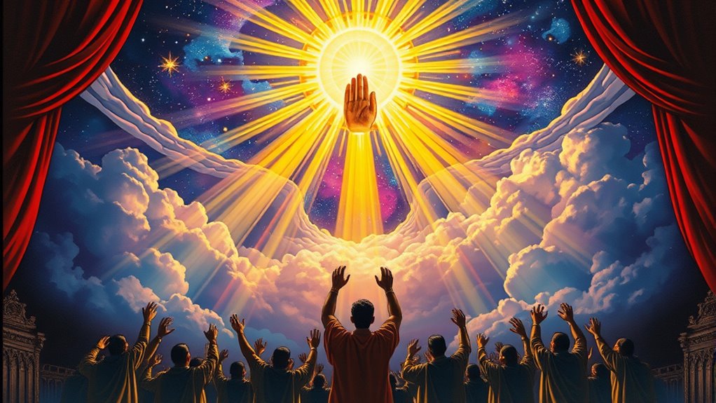 god created heavens earth