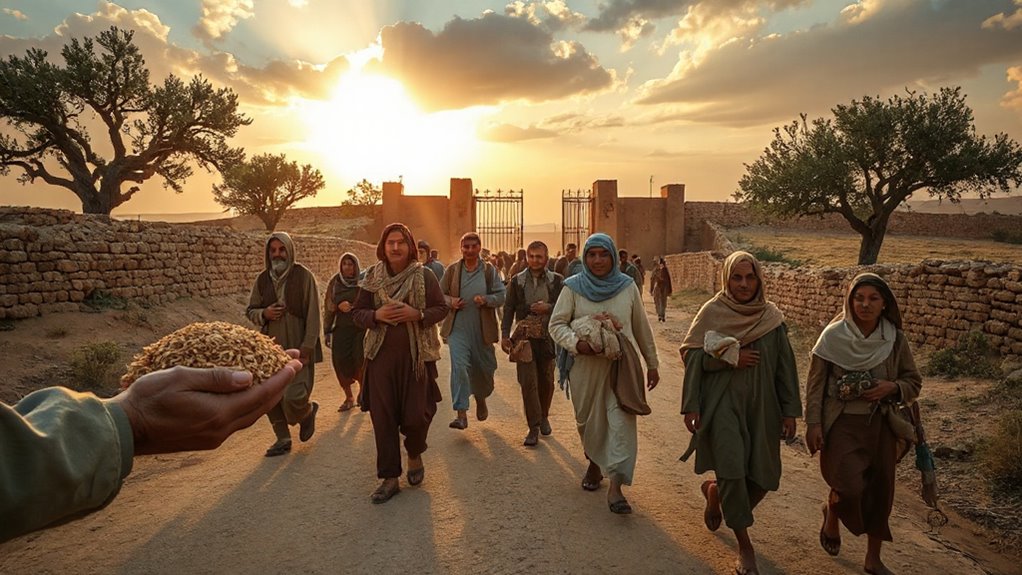 god identifies with immigrants