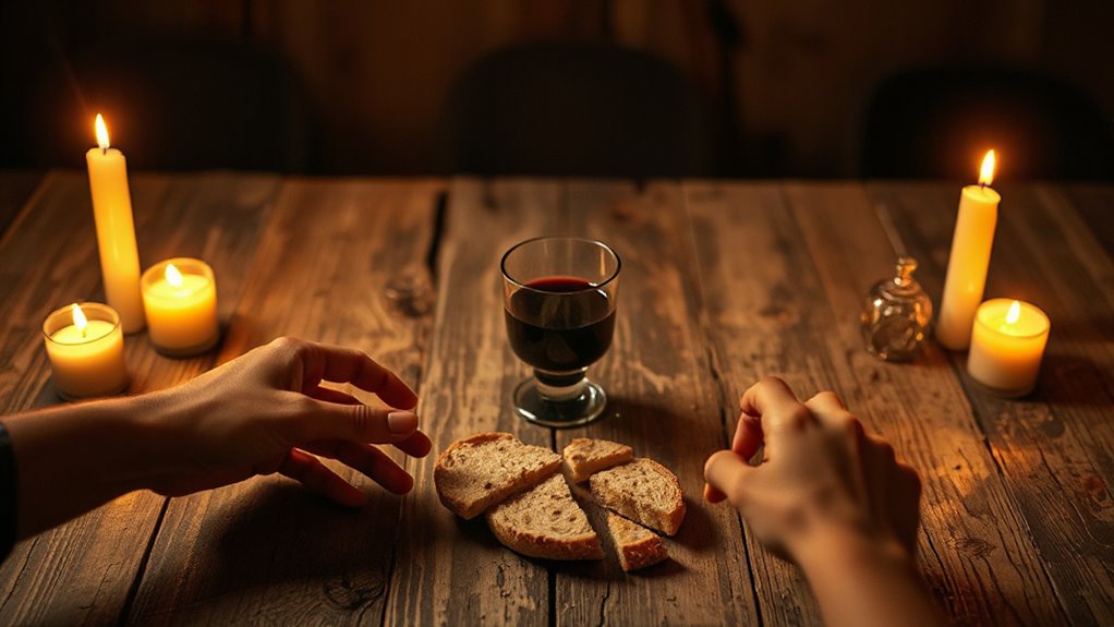 jesus institutes sacramental passover remembrance