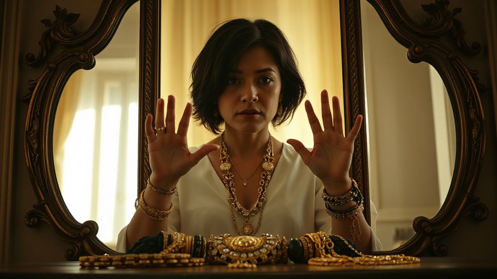 jewelry symbolizes misplaced spiritual priorities
