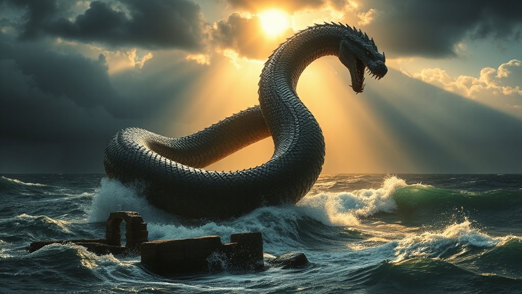 leviathan poetic symbolic sea serpent