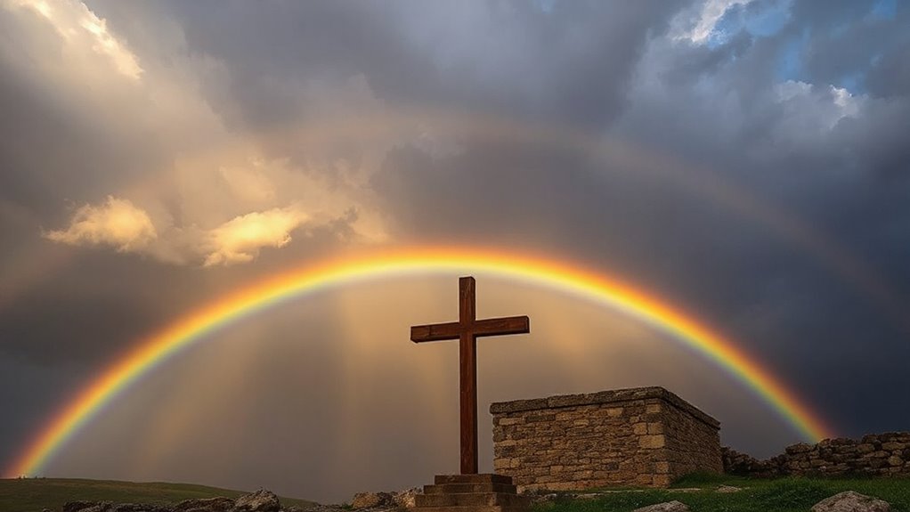 rainbow as christ s covenant sign