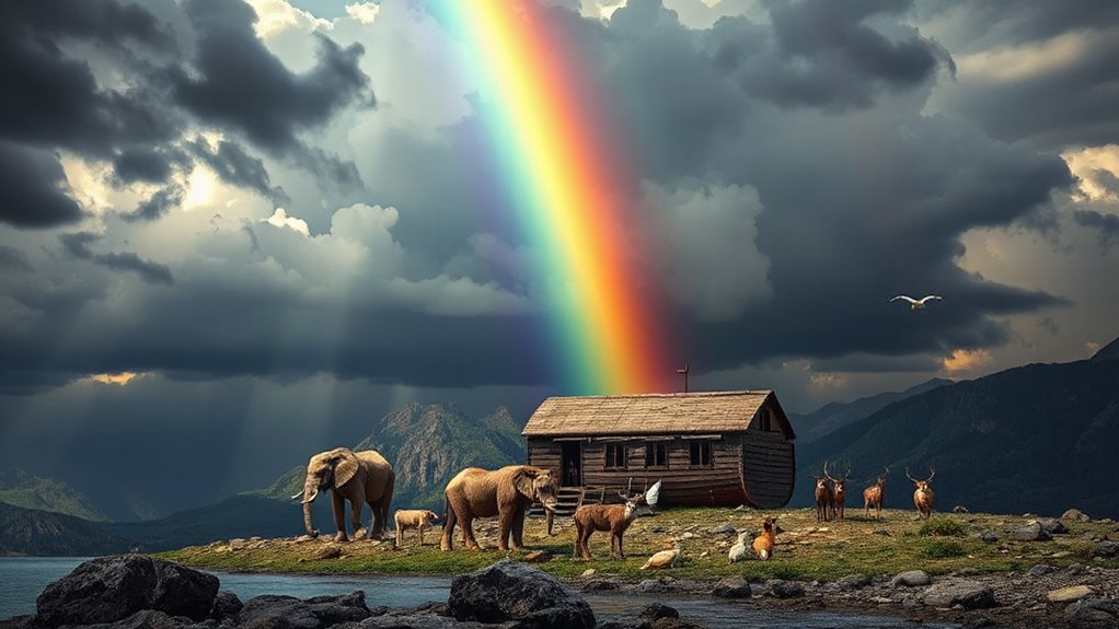 rainbow as god s covenant sign