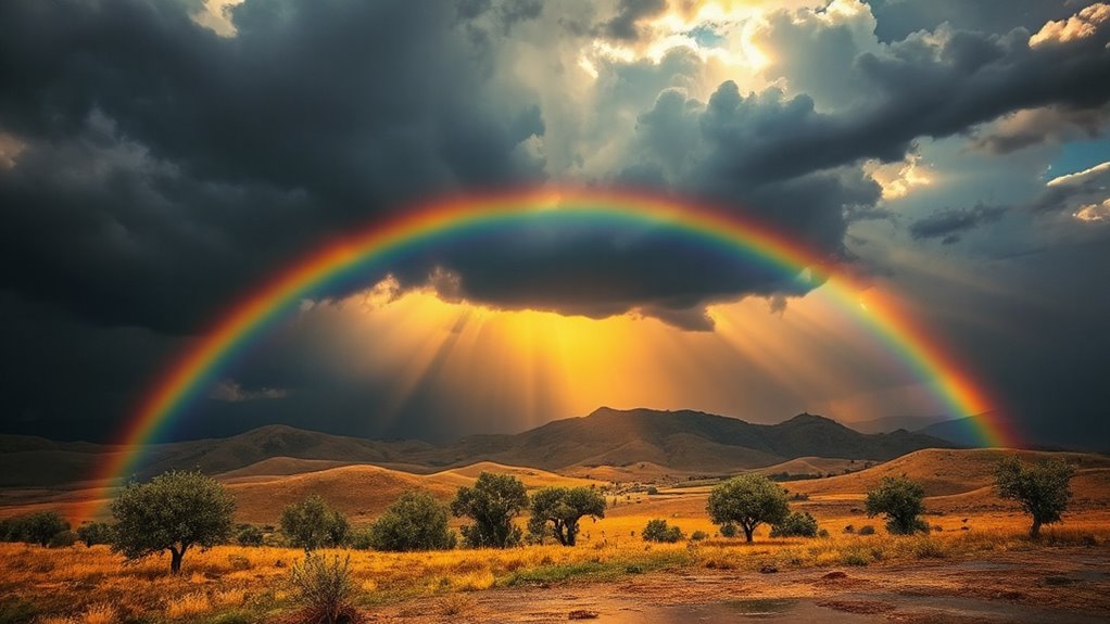 rainbow mercy grace covenant glory