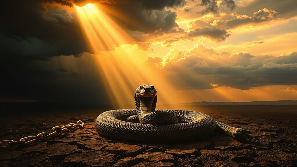 satan defeated eternal lake