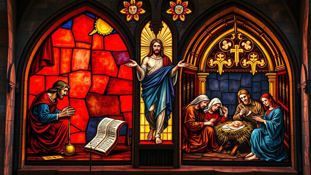 scriptural accounts emphasize jesus birth