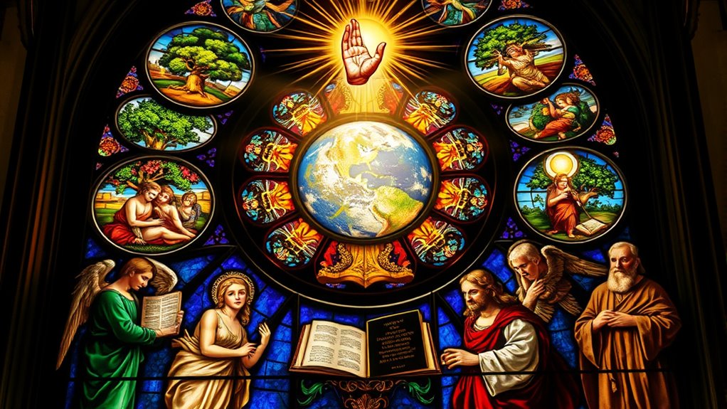 scripture affirms divine creation process