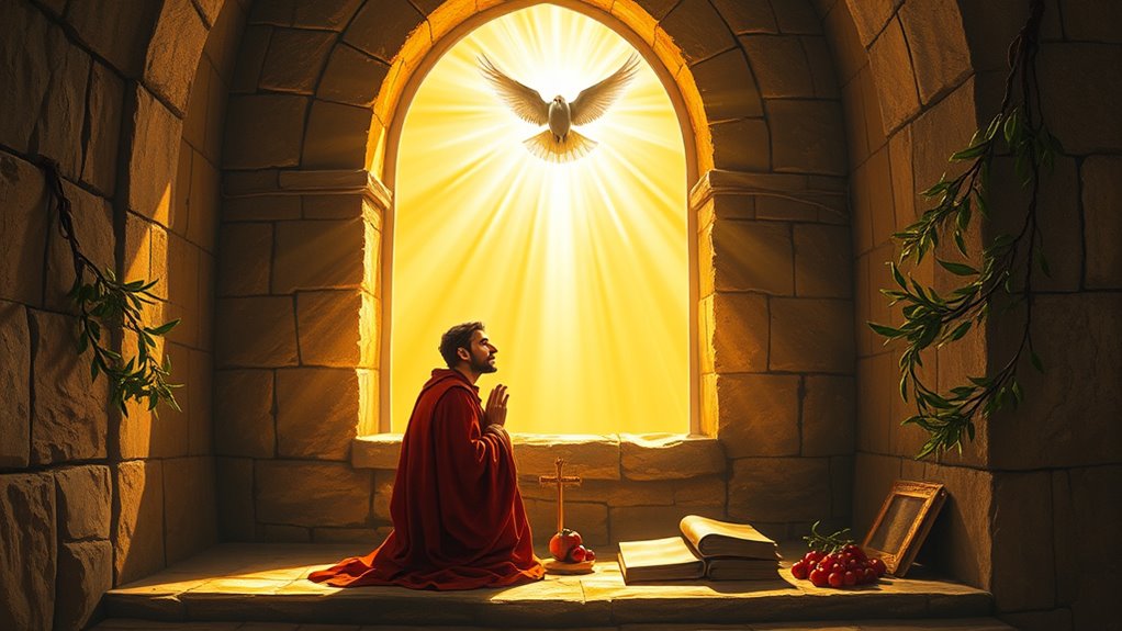 trust god wait calmly