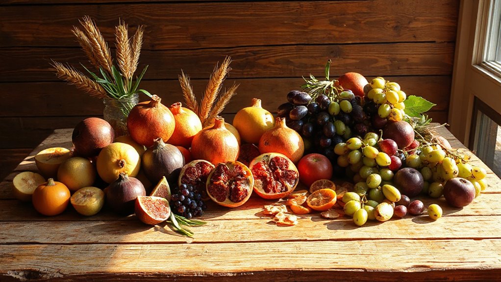 god provided food for all