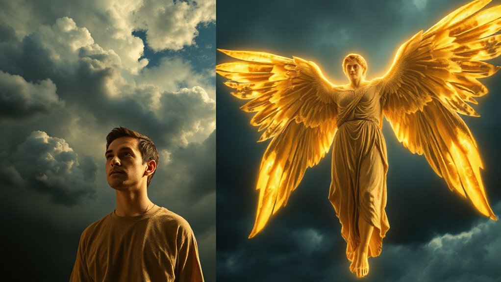 human yet terrifying angel appearances