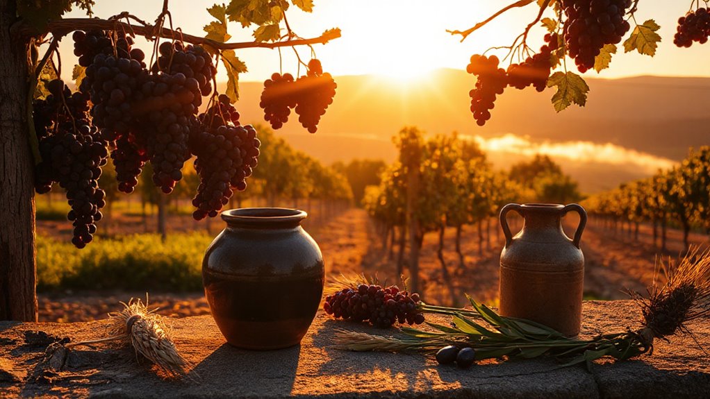 wine tied to covenant blessing