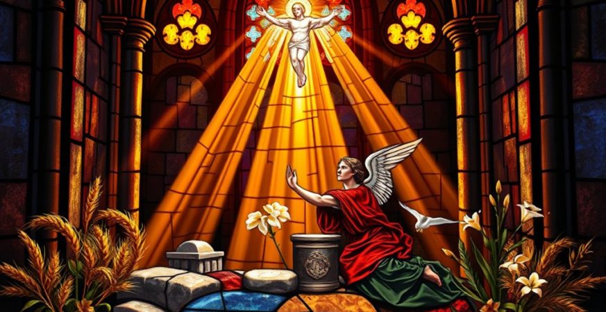 bible says burial and cremation