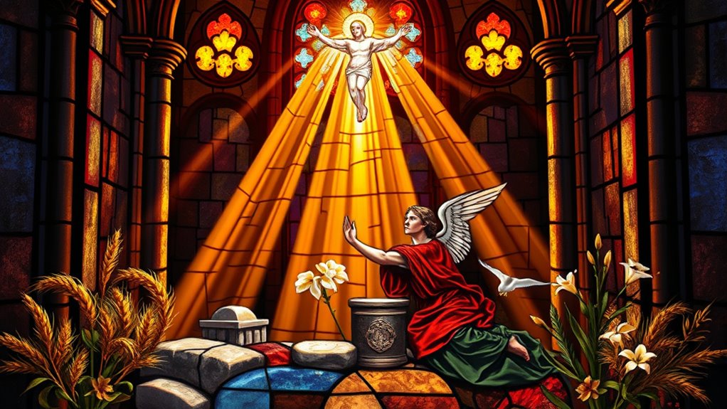 bible says burial and cremation