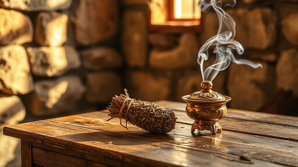 bible silence on burning sage