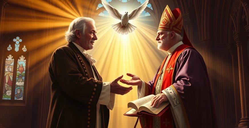 franklin secured first catholic bishop