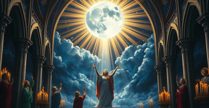 god made the moon for seasons