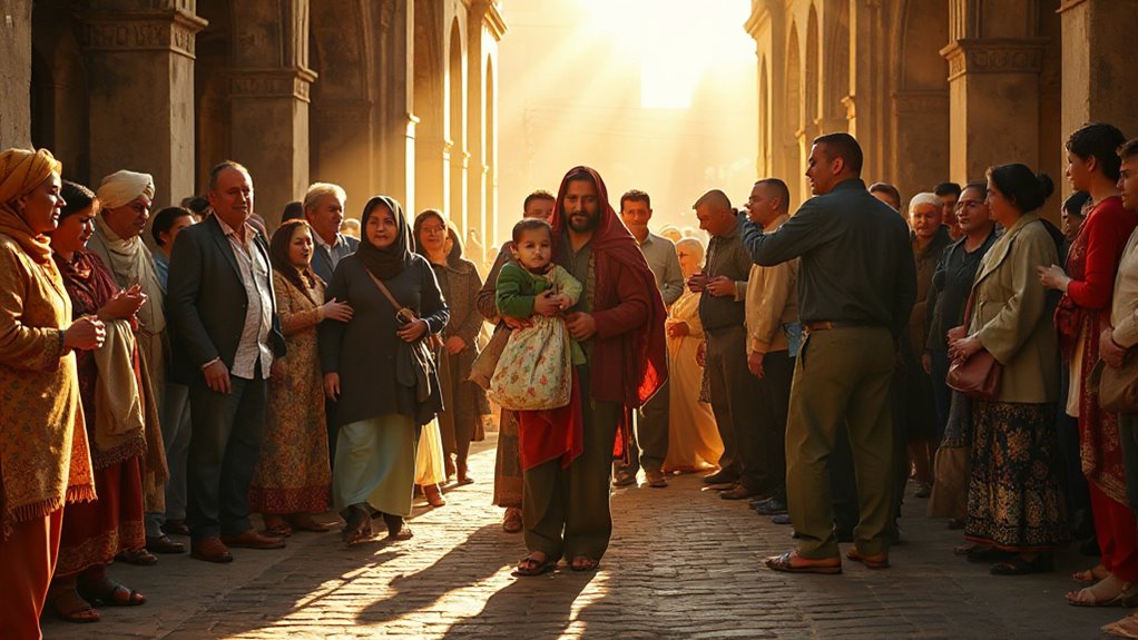 refugees welcomed as christ