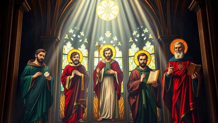 saintly fathers holy men