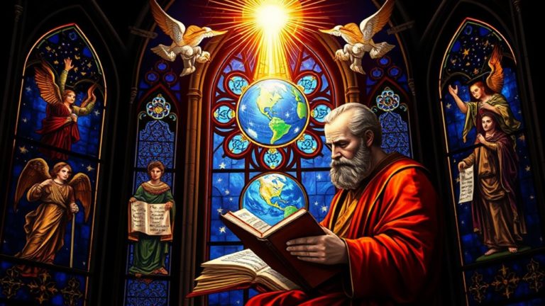 bible on a flat earth