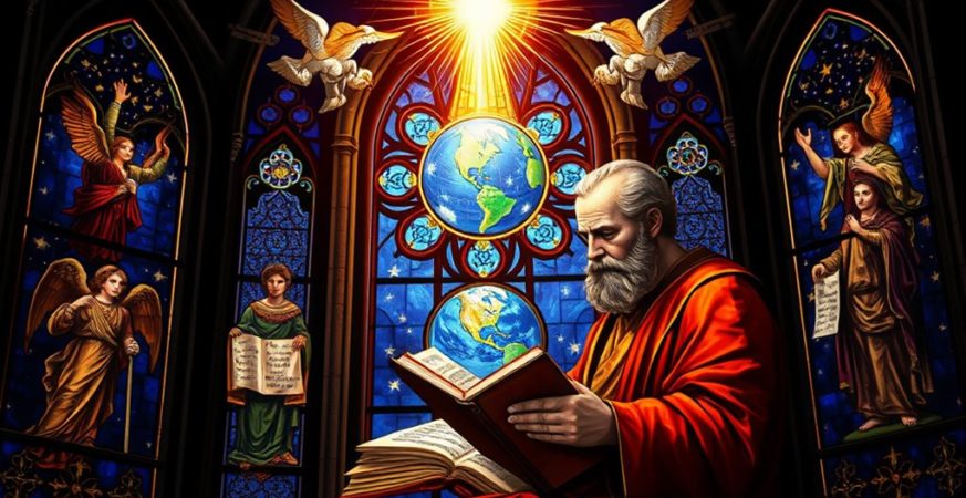 bible on a flat earth