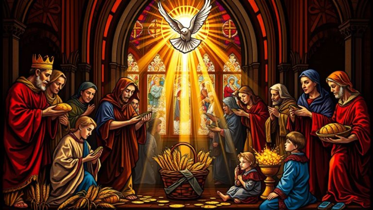 giving alms to the poor