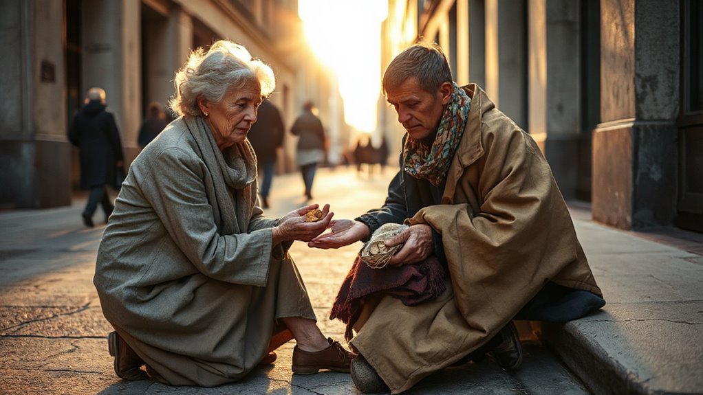 served needy chose god
