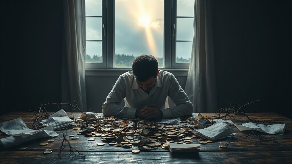 worry wealth unchecked desire